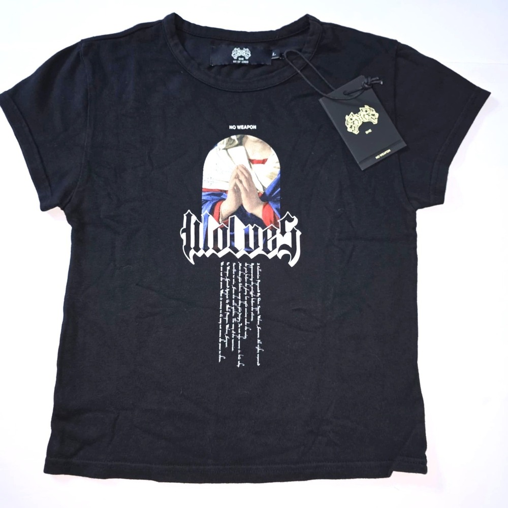 Darc Sport She Now And Forever Baby Tee Large Black